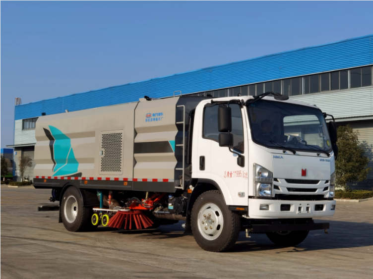 慶鈴鈴咖洗掃車